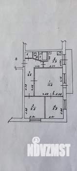 3-к квартира, вторичка, 55м2, 3/10 этаж