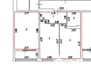 2-к квартира, вторичка, 69м2, 6/20 этаж