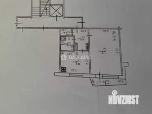 1-к квартира, вторичка, 37м2, 1/9 этаж