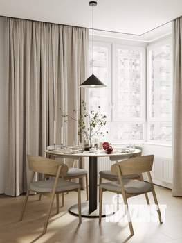 3-к квартира, строящийся дом, 89м2, 2/9 этаж
