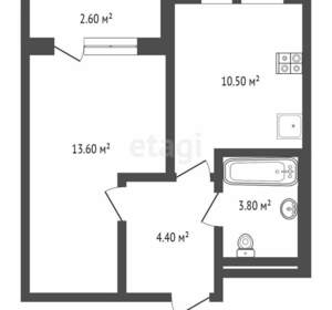 1-к квартира, вторичка, 30м2, 4/5 этаж