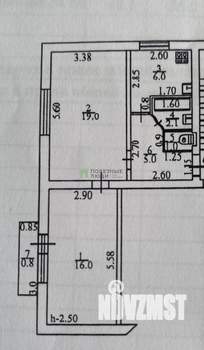2-к квартира, вторичка, 49м2, 5/5 этаж