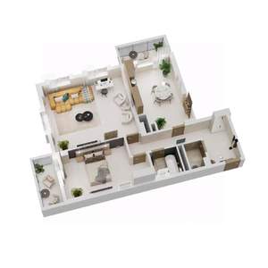 2-к квартира, вторичка, 91м2, 4/17 этаж