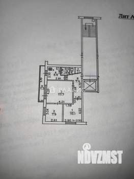 3-к квартира, вторичка, 53м2, 4/9 этаж