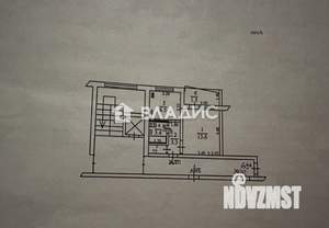 1-к квартира, вторичка, 28м2, 2/9 этаж