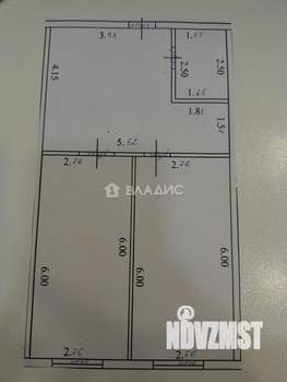 2-к квартира, вторичка, 49м2, 5/5 этаж