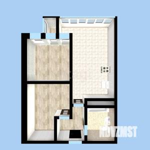 1-к квартира, вторичка, 44м2, 7/18 этаж