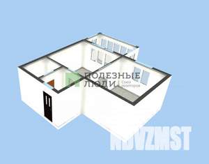 1-к квартира, вторичка, 32м2, 7/16 этаж