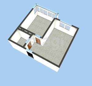 1-к квартира, вторичка, 44м2, 6/20 этаж