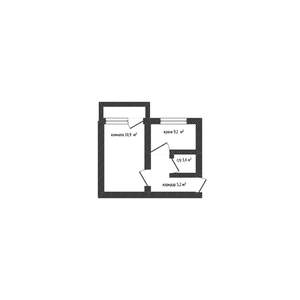 1-к квартира, вторичка, 37м2, 8/10 этаж