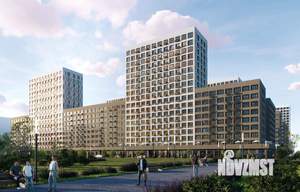 2-к квартира, строящийся дом, 57м2, 11/18 этаж