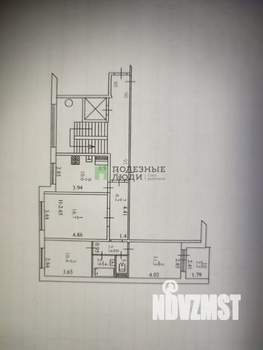 3-к квартира, вторичка, 65м2, 3/9 этаж