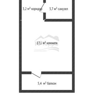 Студия квартира, вторичка, 26м2, 7/16 этаж