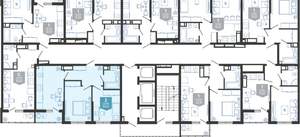 2-к квартира, вторичка, 53м2, 12/24 этаж