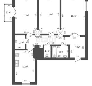 3-к квартира, вторичка, 80м2, 3/4 этаж