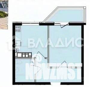 1-к квартира, вторичка, 33м2, 13/14 этаж