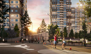 1-к квартира, вторичка, 54м2, 7/17 этаж